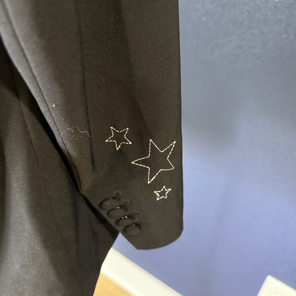 Studio Refined by Torrid Embellished Blazer, Hearts, Stars, & Skull, Size 1X - Picture 8 of 11